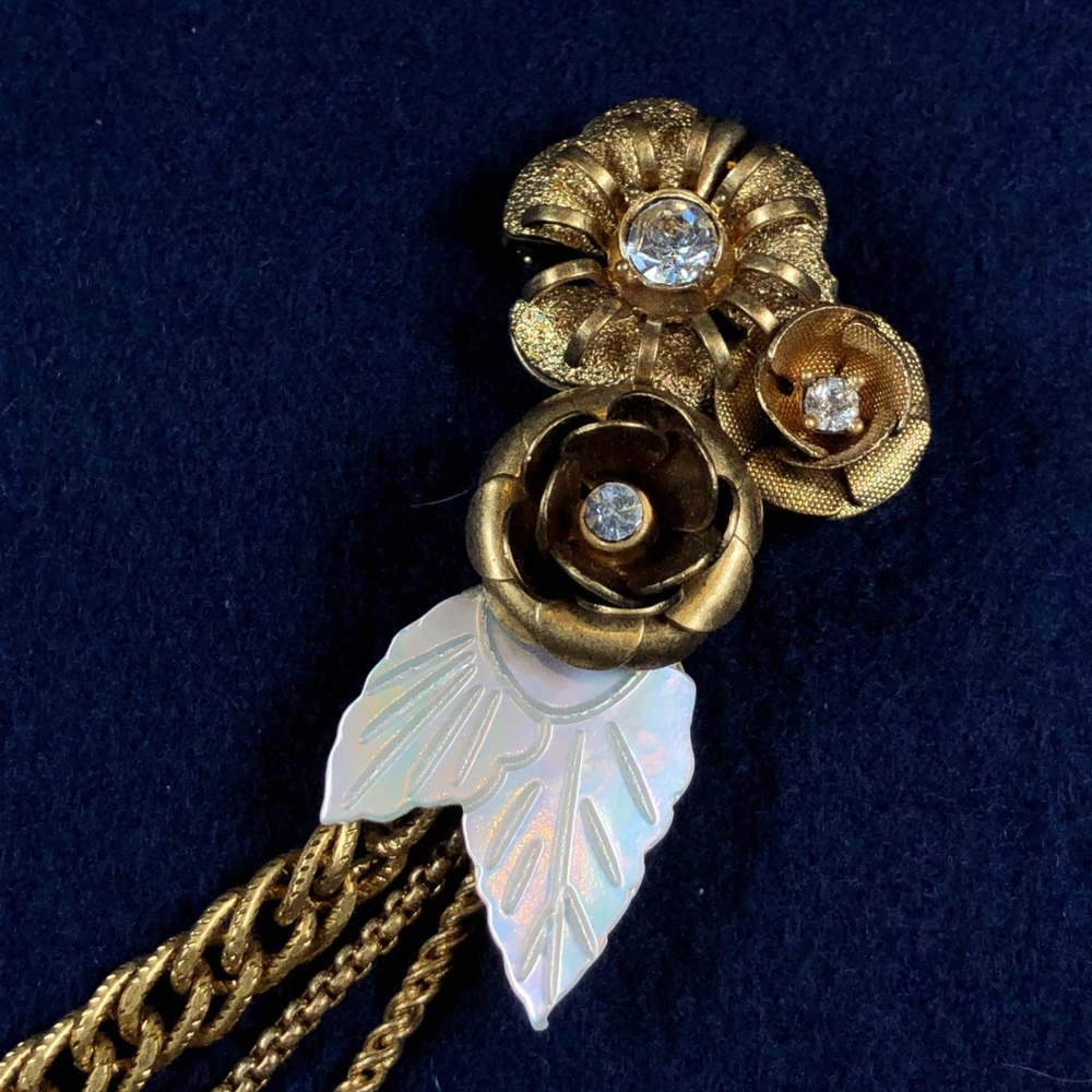 Vintage Flower Brooch